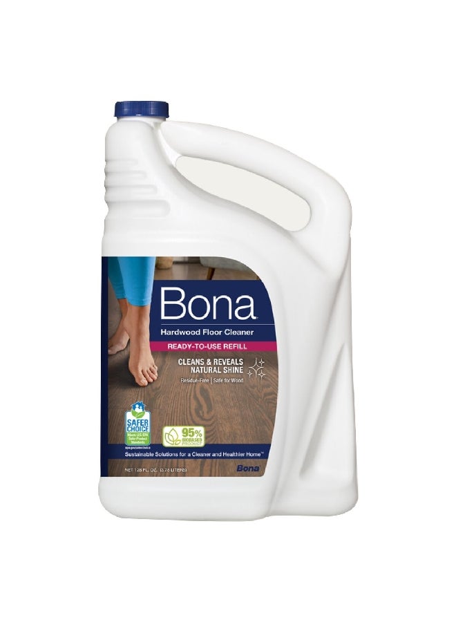 BONA Hardwood Floor Cleaner Ready-To-Use Refill Clear 3.78 Liter WM700018159 - Image 1
